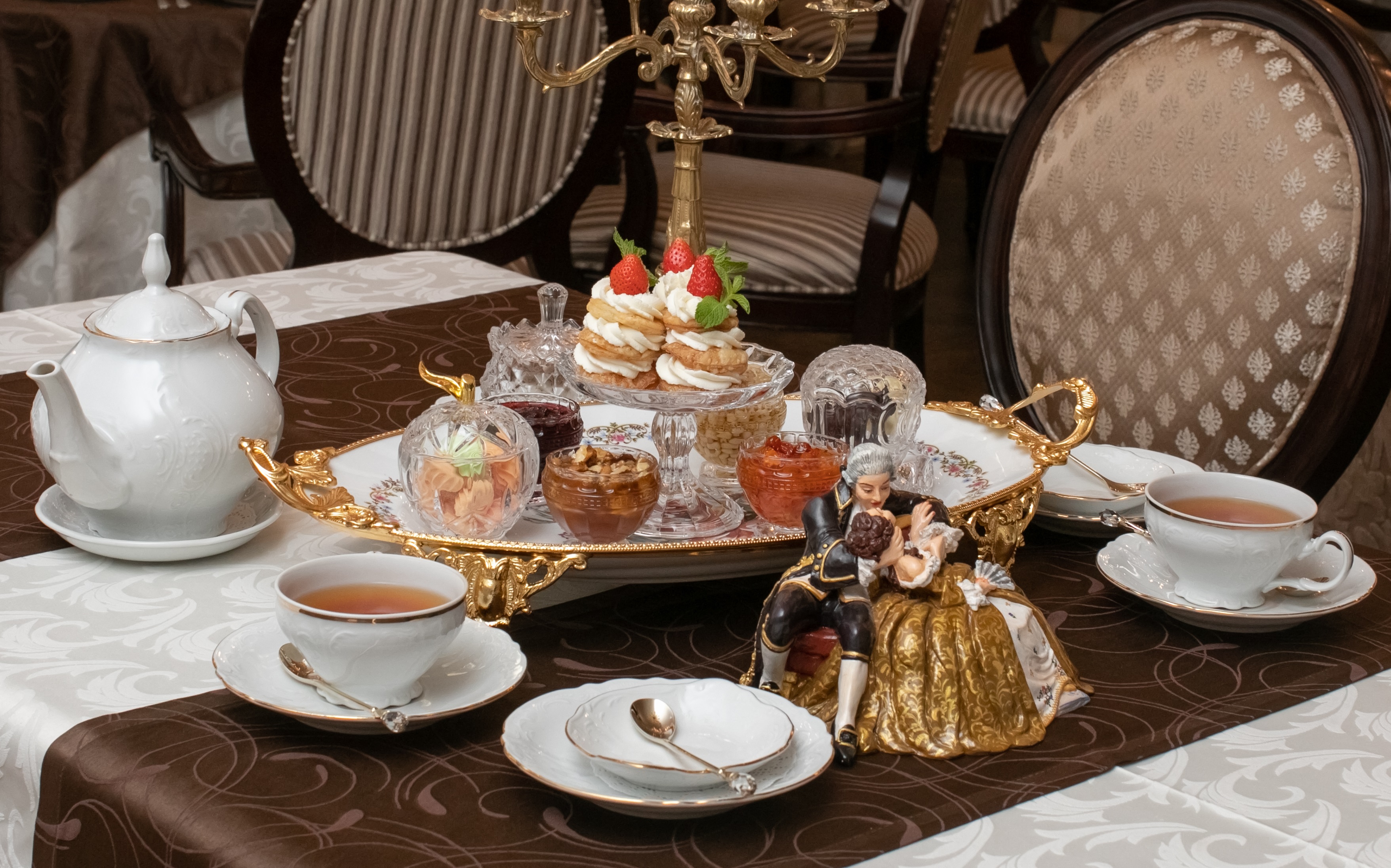 Чайные сеты в ресторане